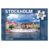 Puslespil: Stockholm Nybro Kajen 1000 Brikker Puslespil: Stockholm Nybro Kajen 1000 Brikker