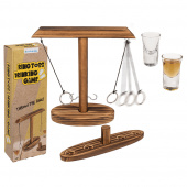 Wooden Ring Toss Drinking Game Wooden Ring Toss Drinking Game
