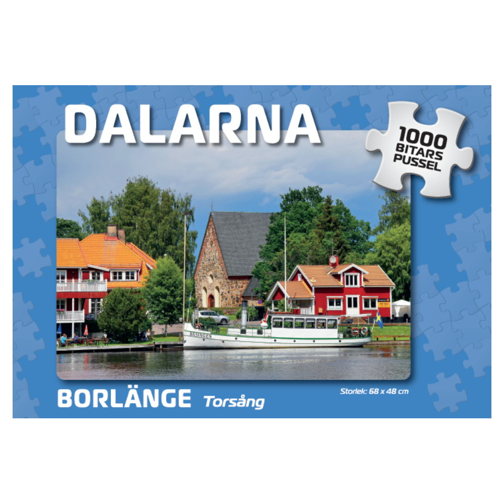 Puslespil: Borlänge Torsång 1000 Brikker