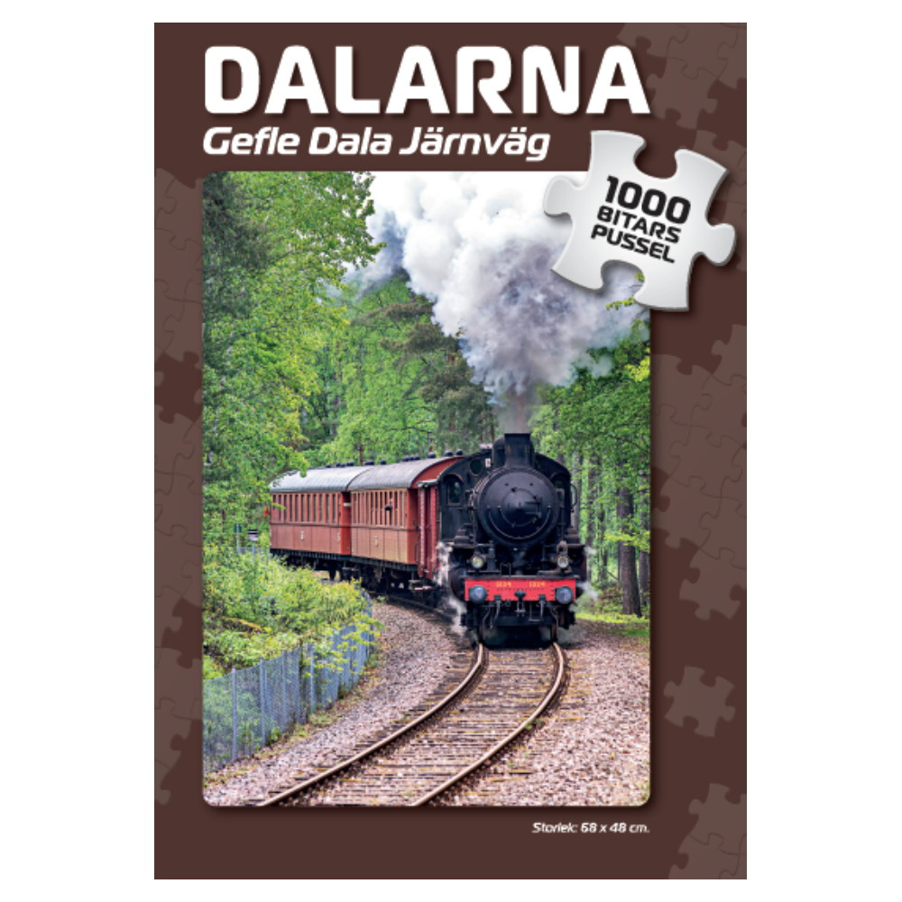 Puslespil: Gefle Dala Järnväg 1000 Brikker