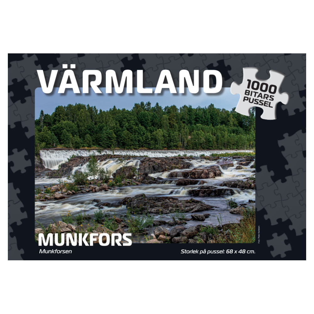 Puslespil: Munkforsen 1000 Brikker