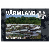 Puslespil: Munkforsen 1000 Brikker Puslespil: Munkforsen 1000 Brikker