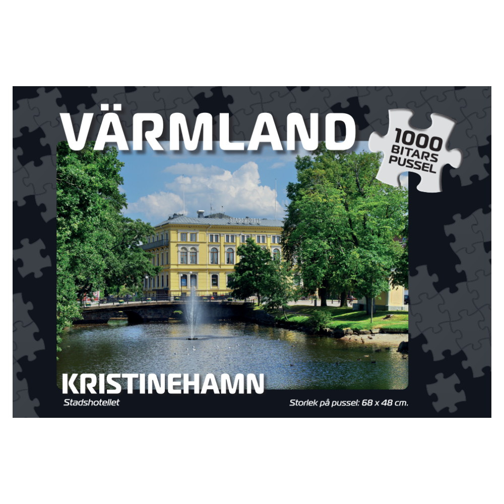 Puslespil: Kristinehamn Stadshotellet 1000 Brikker