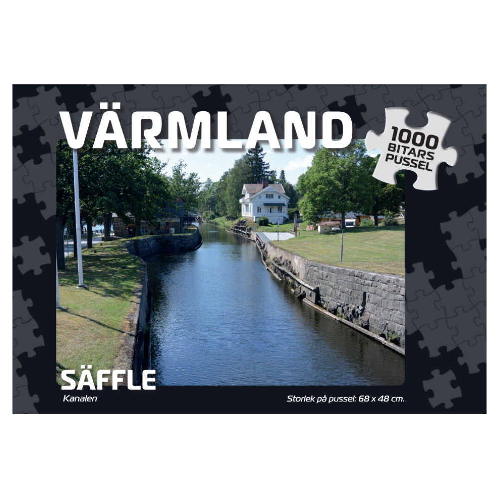 Puslespil: Säffle Kanalen 1000 Brikker
