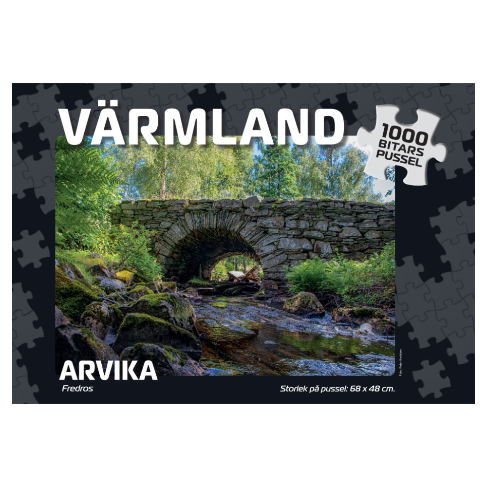 Puslespil: Arvika Fredros 1000 Brikker