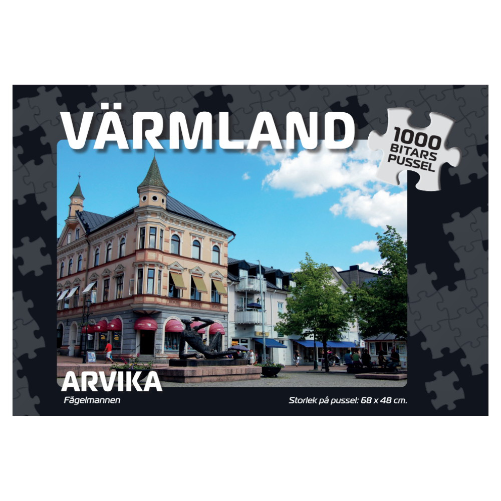 Puslespil: Arvika Fågelmannen 1000 Brikker