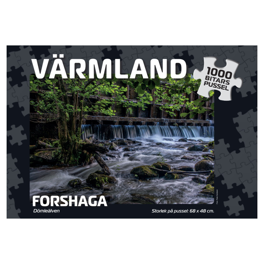 Puslespil: Forshaga Dömleälven 1000 Brikker