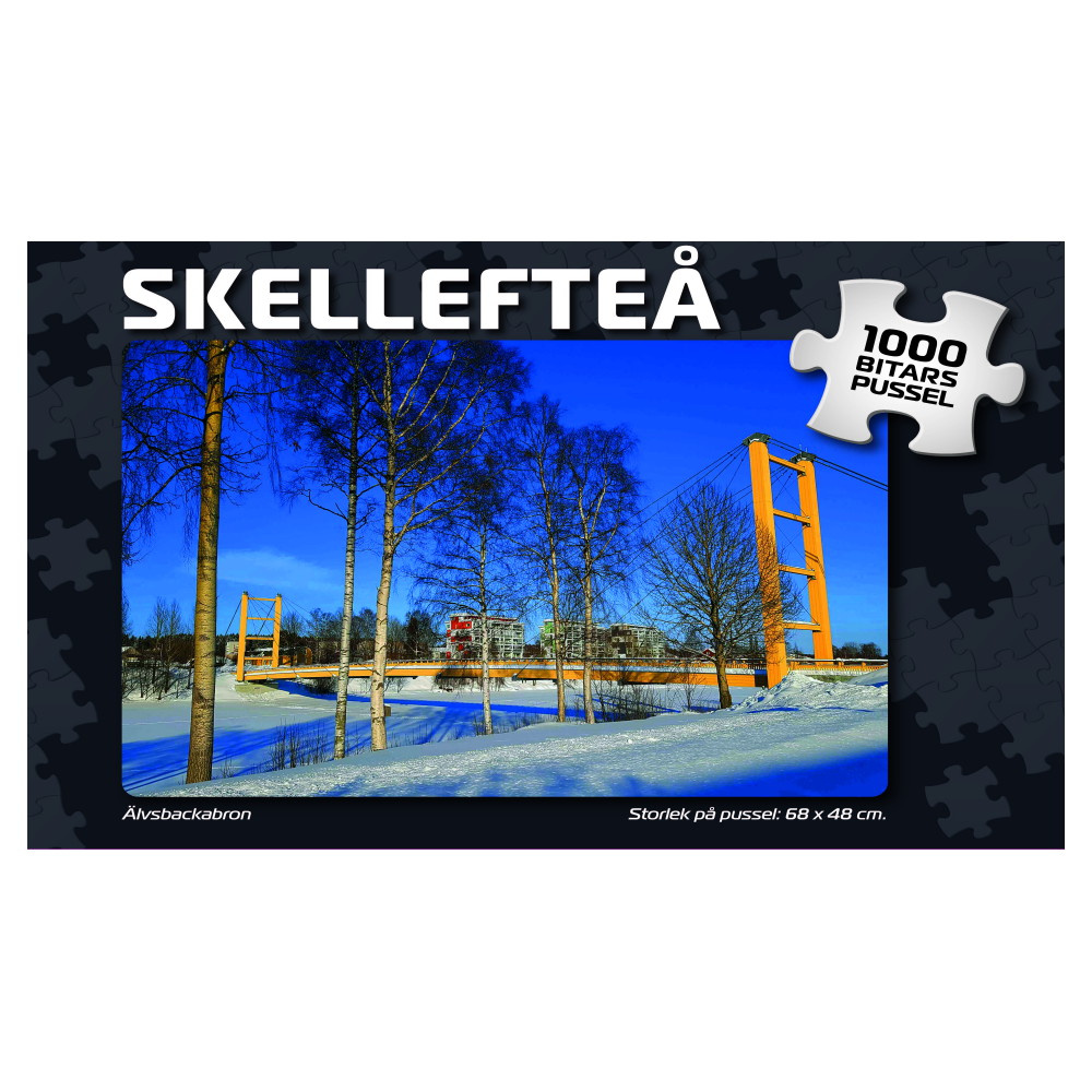 Puslespil: Skellefteå Älvsbackabron 1000 Brikker