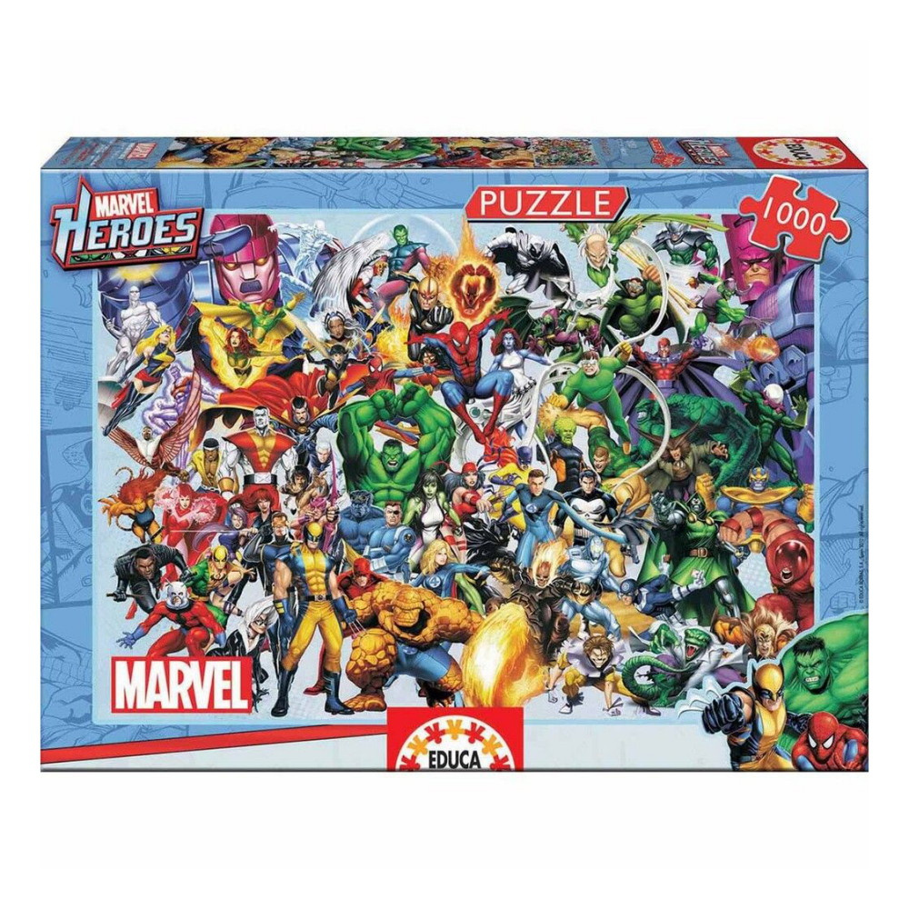 Educa: Marvel Heroes 1000 Brikker