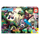 Educa Mysterious Puzzle Magical Forest 200 brikker Educa Mysterious Puzzle Magical Forest 200 brikker