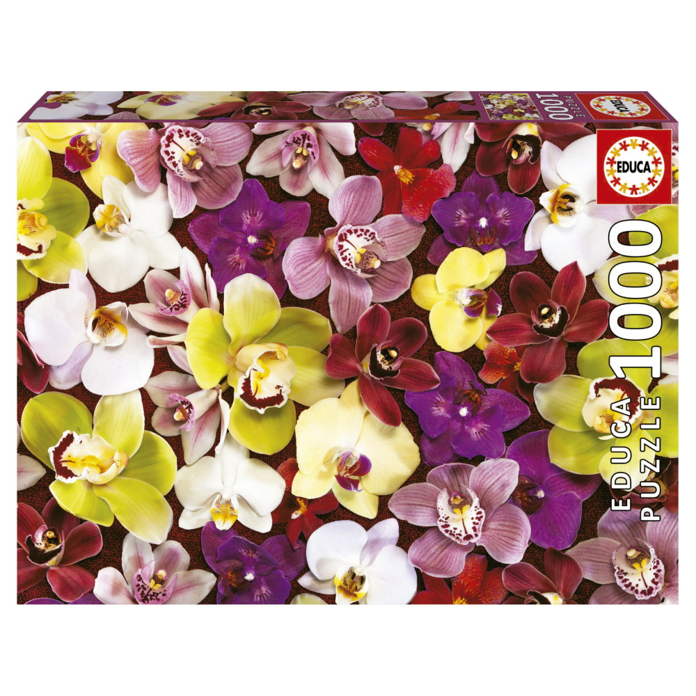 Educa Orchid Collage 1000 Brikker