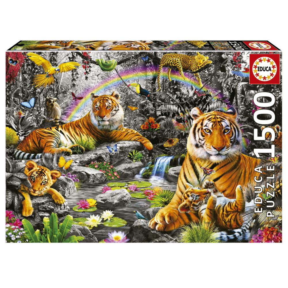 Educa: Brillant Jungle 1500 Brikker