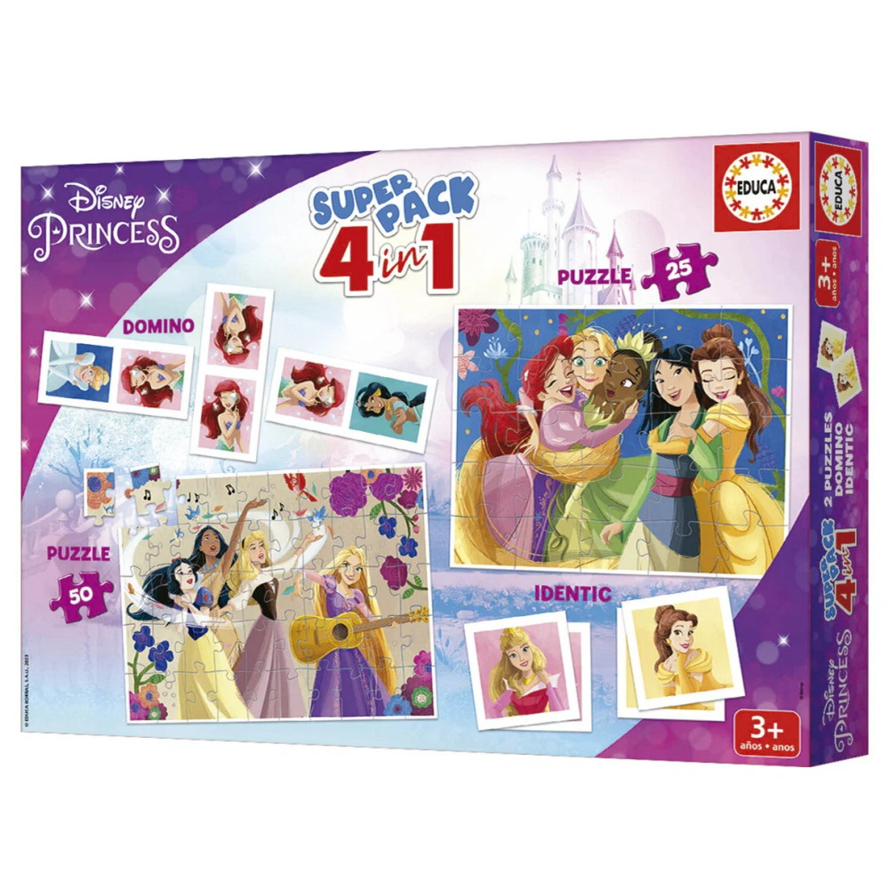 Disney Princess - Super Pack 4in1