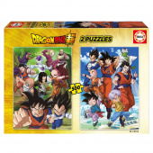 Educa Dragon Ball 2x500 Brikker  Educa Dragon Ball 2x500 Brikker
