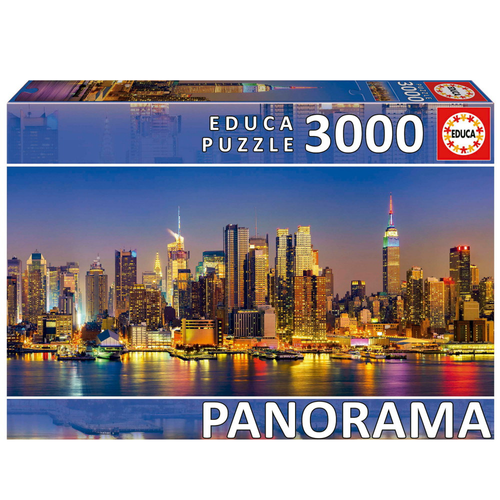 Educa New York Skyline, Panorama 3000 Brikker