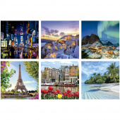 Educa 3D-terningpuslespil til rejser 216 Brikker Educa 3D-terningpuslespil til rejser 216 Brikker