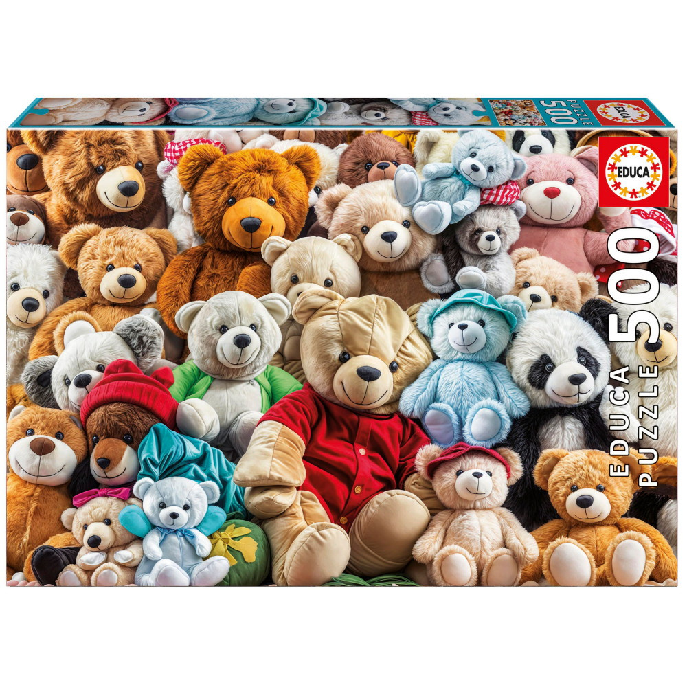 Educa: Teddy Bears 500 Brikker