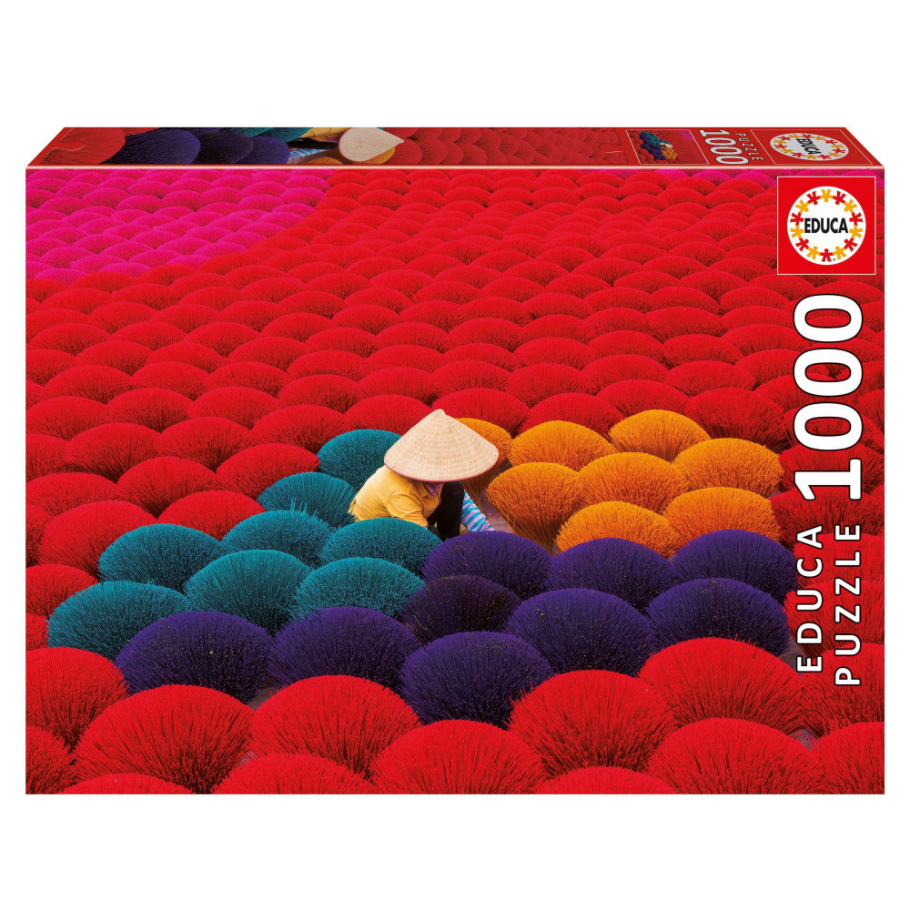 Educa Incense Village, Vietnam 1000 Brikker