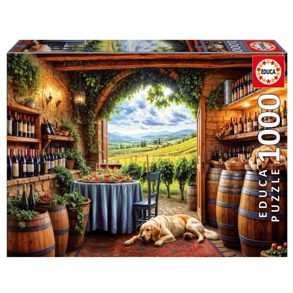 Educa: Canes et Vinum 1000 Brikker