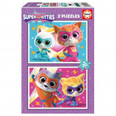 Educa: Disney Junior Super Kitties 2 x 20 Brikker Educa: Disney Junior Super Kitties 2 x 20 Brikker
