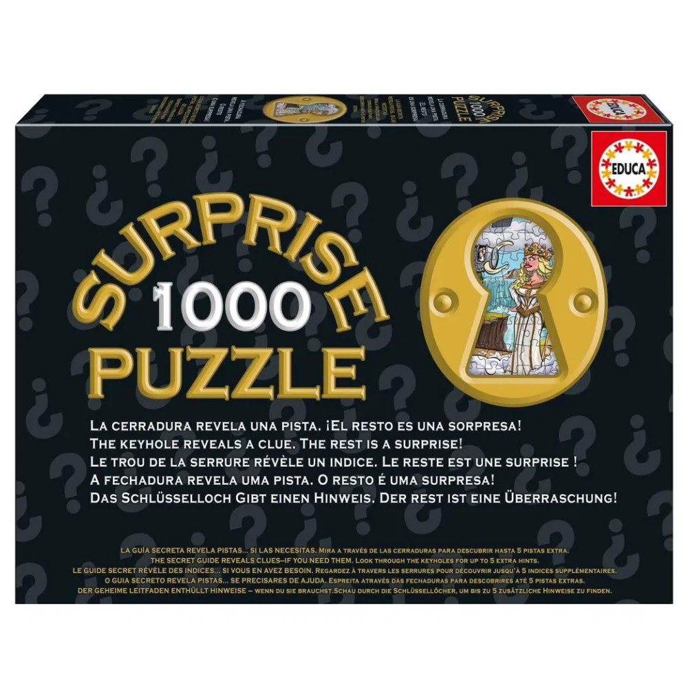 Educa Surprise: Knights Round Table 1000 Brikker