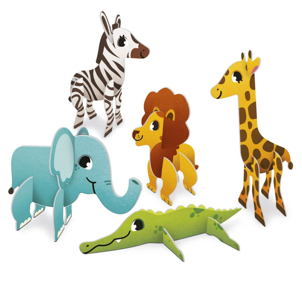 Educa My First 3D Puzzle - Jungle 19 Brikker