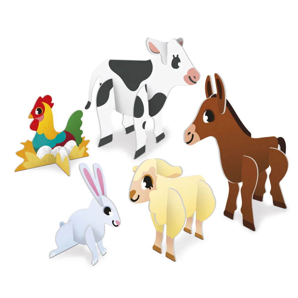 Educa My First 3D Puzzle - Farm 18 Brikker