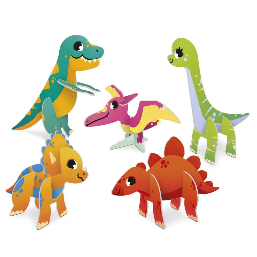 Educa My First 3D Puzzle - Dinos 18 Brikker