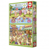 Educa: Capyfun 2 x 100 Brikker Educa: Capyfun 2 x 100 Brikker