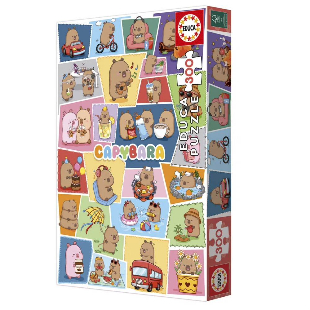 Educa: Capyfun 300 Brikker