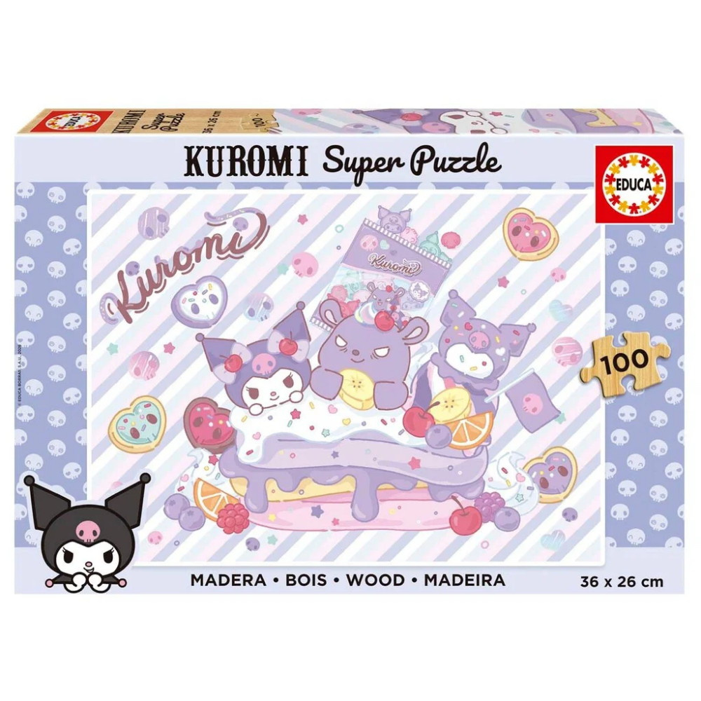 Educa Puslespil:  Kuromi 100 Brikker