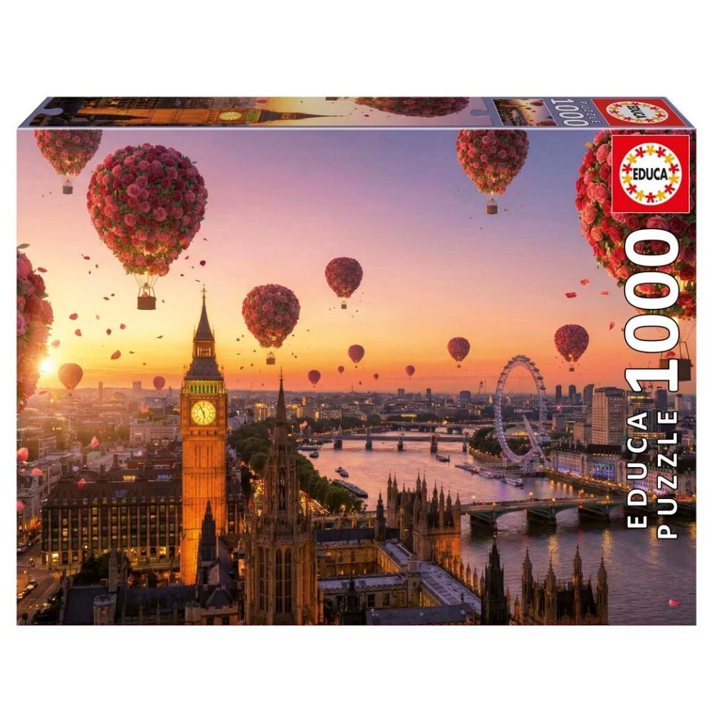 Educa Puslespil: London in bloom 1000 Brikker