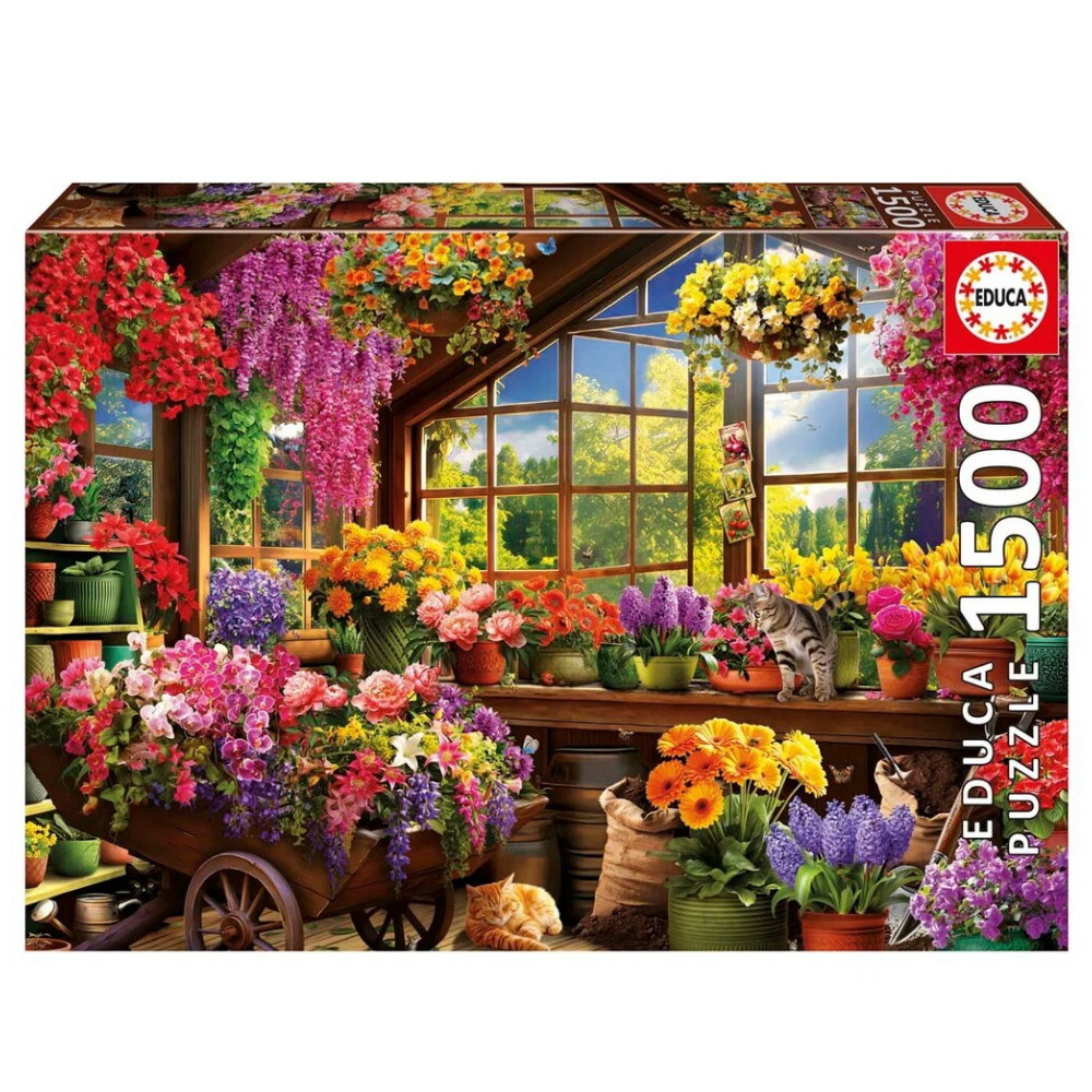 Educa Puslespil: Potting Shed 1500 Brikker