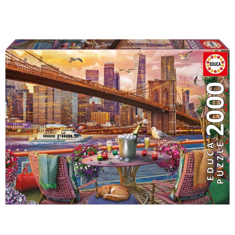 Educa Puslespil: NY Romance 2000 Brikker