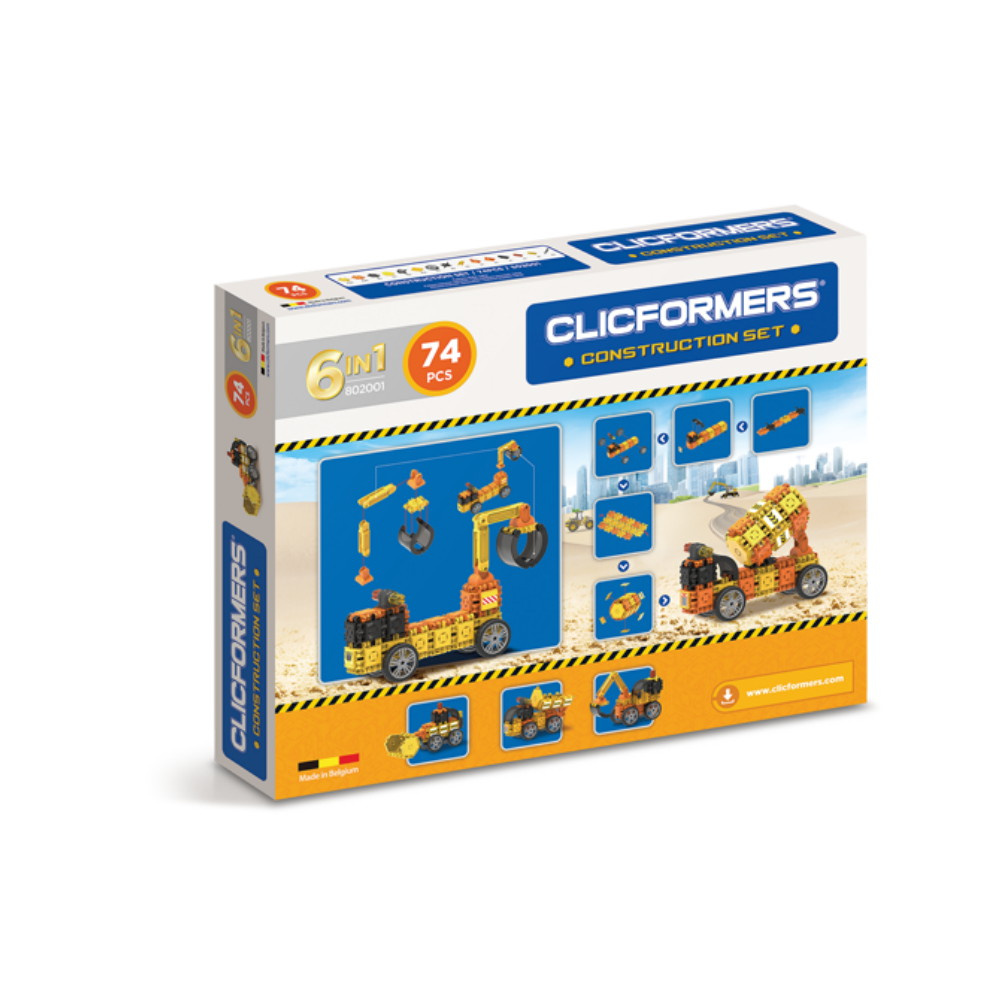 Clicformers - Construction Set - 74 dele