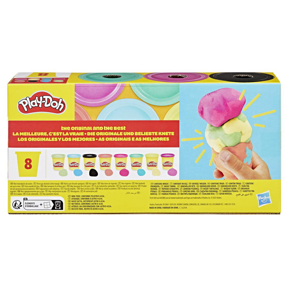 Play-Doh Vibrant 8-pak