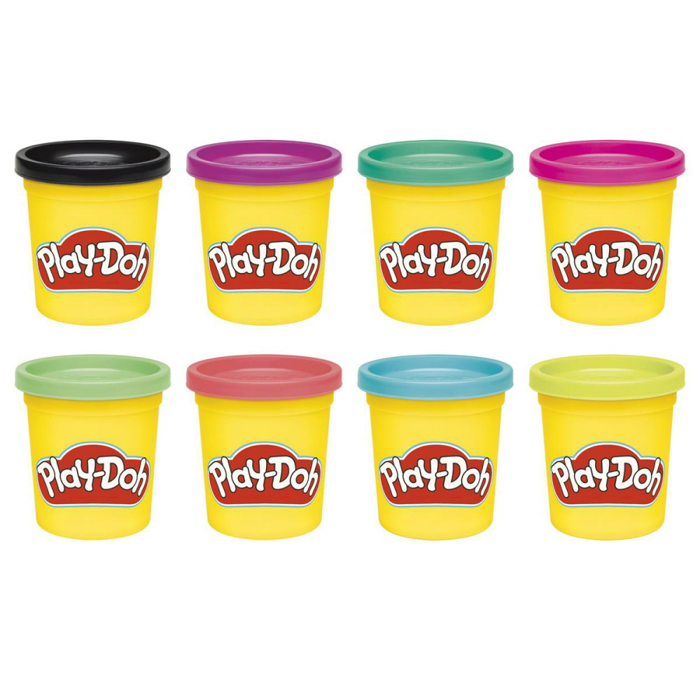 Play-Doh Vibrant 8-pak