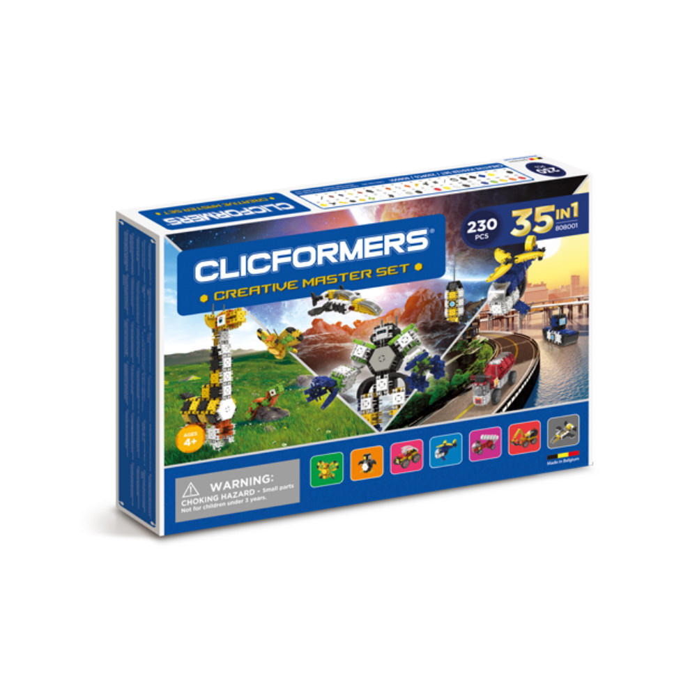 Clicformers - Creative Master Set - 230 dele