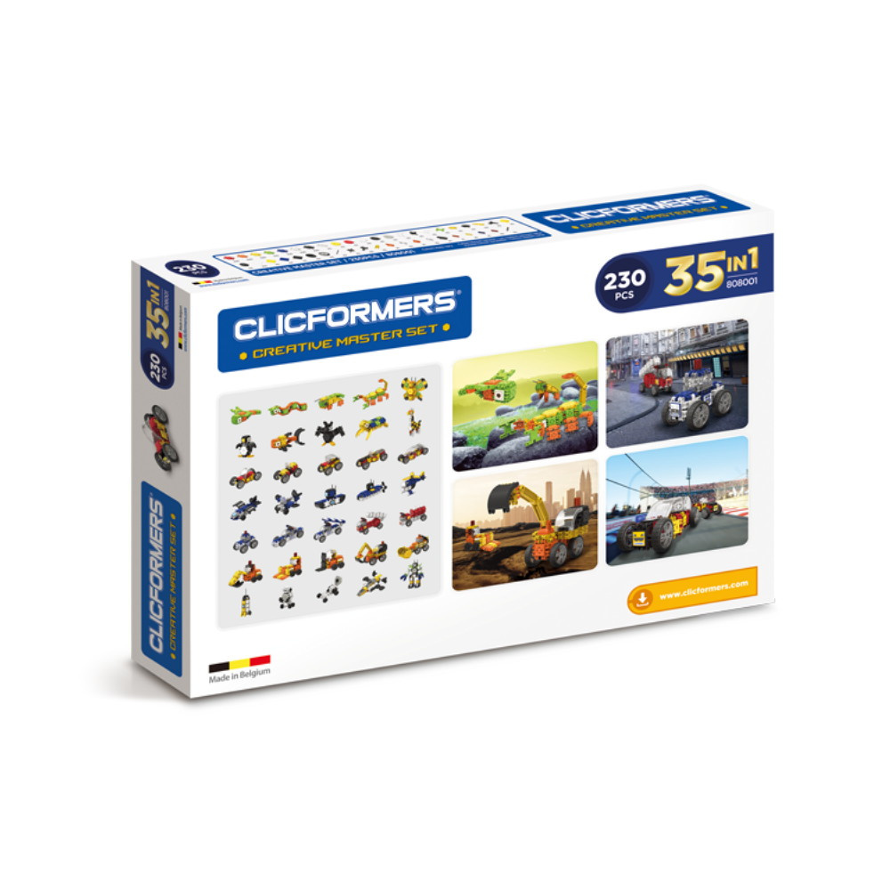 Clicformers - Creative Master Set - 230 dele