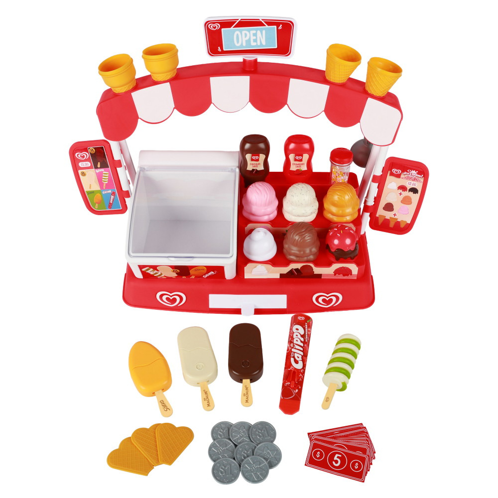 Frisko Ice Cream Freezer - Glassbar-legesæt