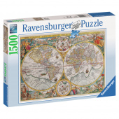 Ravensburger: Historisk Verdenskort 1500 Brikker