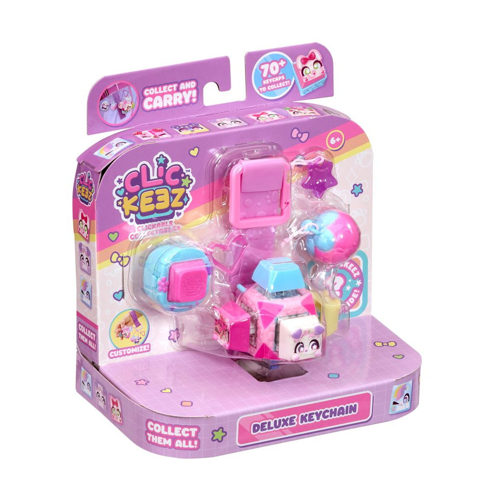 Clickeez Deluxe Heychain Klikbare Samleobjekter