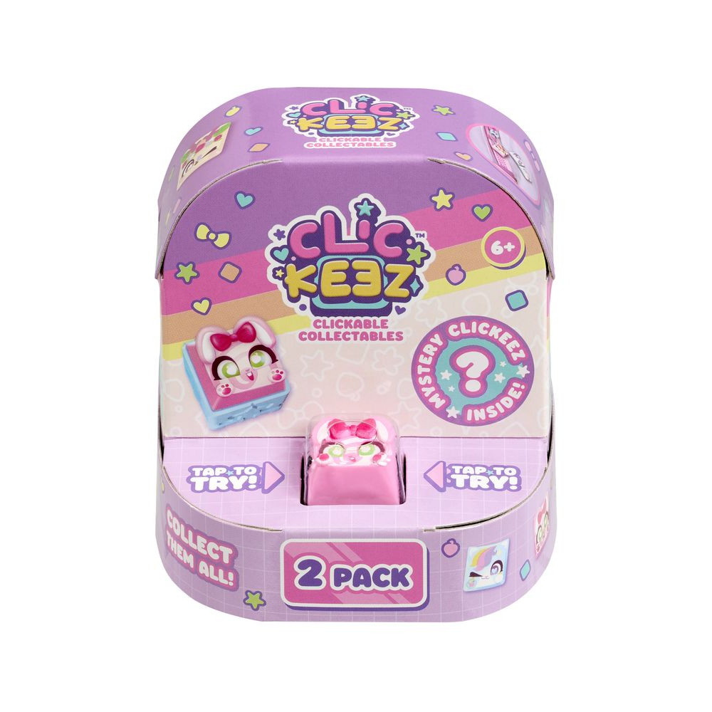 Clickeez Clickable Collectibles 2-pak