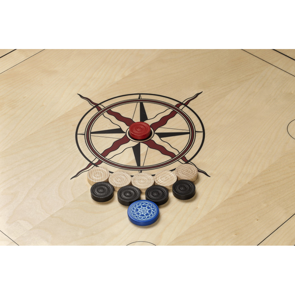 Carrom Standard Star Black-Red