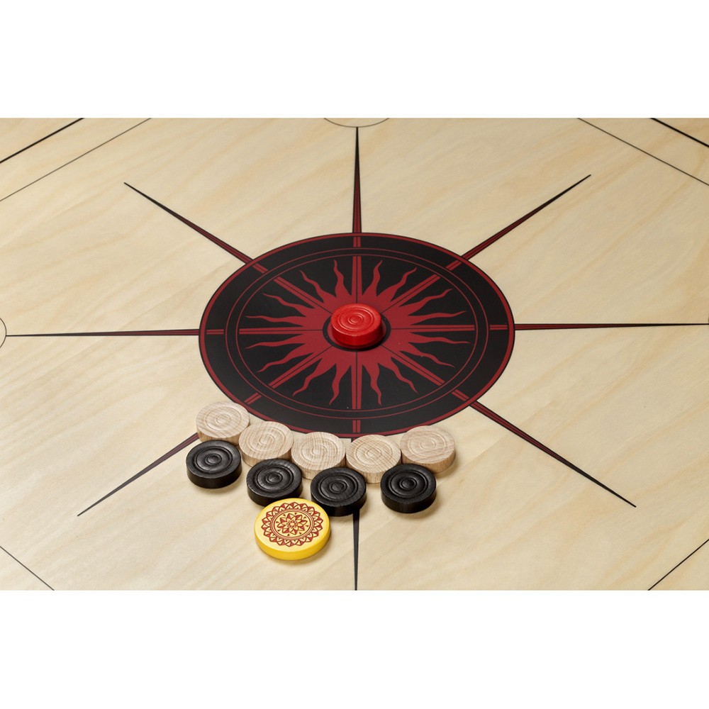 Carrom Standard Sun Black-Red