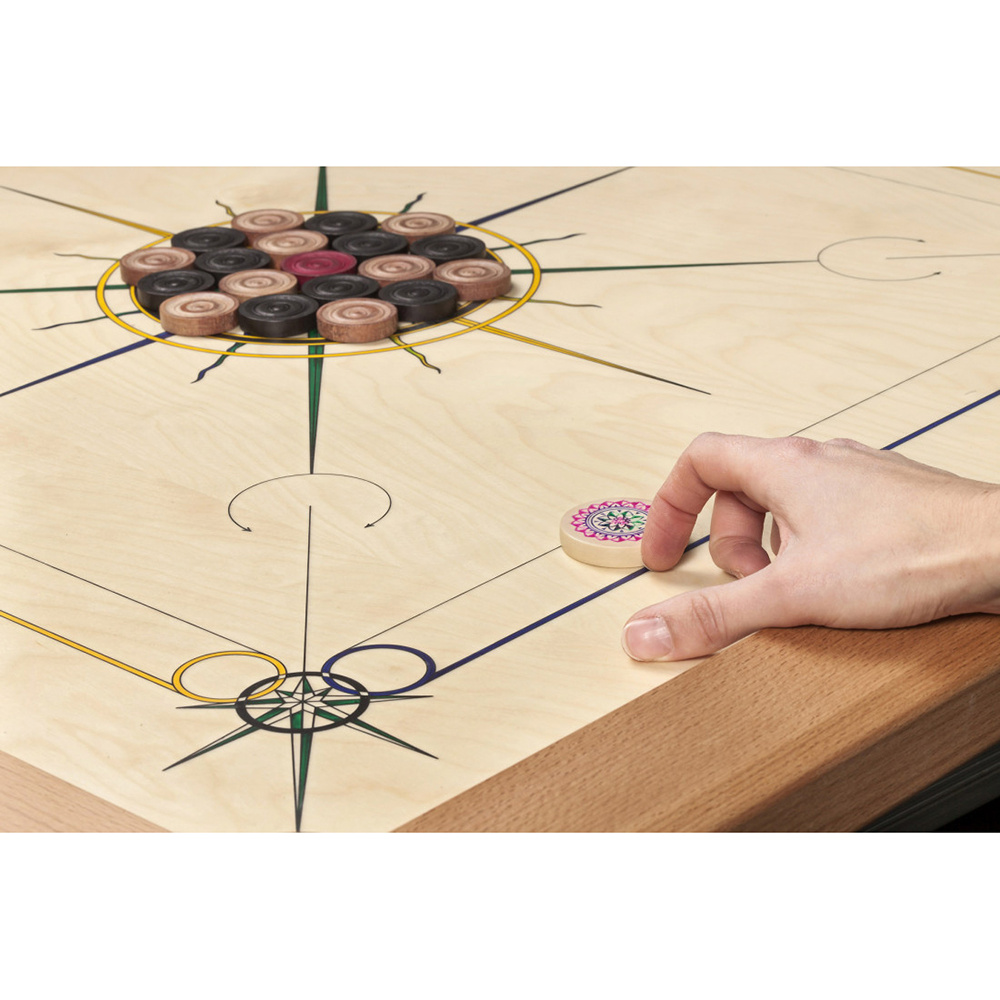 Carrom Superior Blue-Yellow-Green