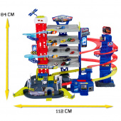 Majorette Super Konkurrencecenter Med 5 Køretøjer Majorette Super Konkurrencecenter Med 5 Køretøjer