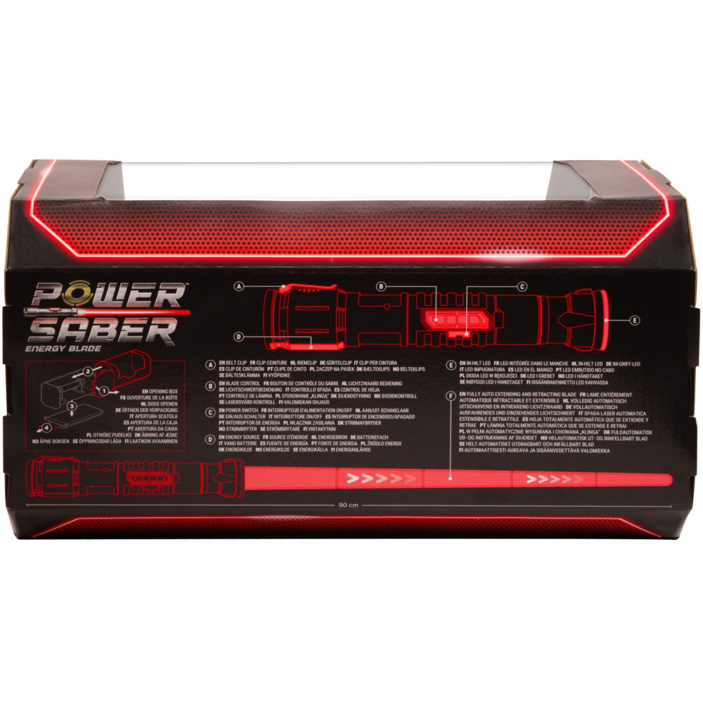 Power Saber Rød