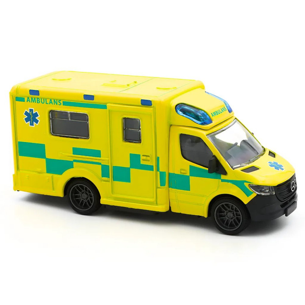 Majorette - Svensk Ambulance Mercedes-Benz Sprinter 1:43