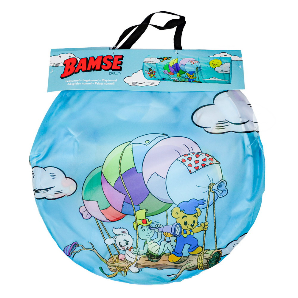 Bamse læser tunnelballon